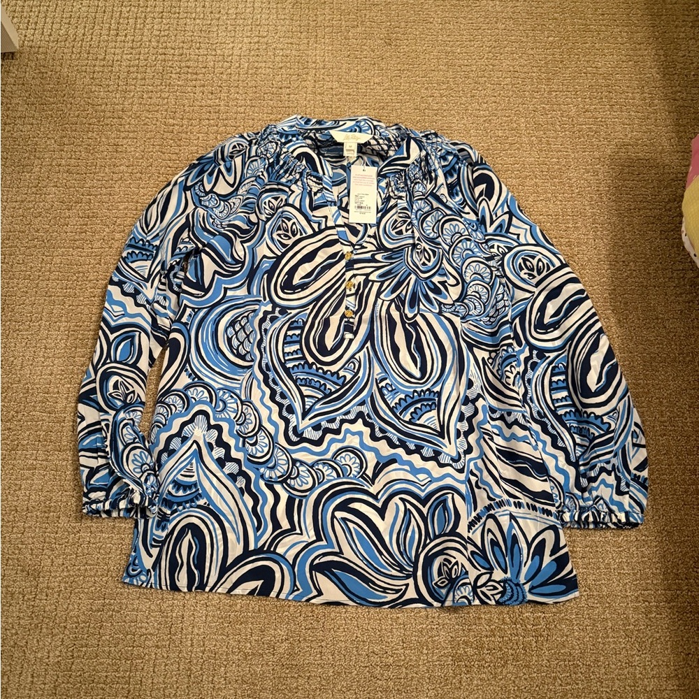 Lilly Pulitzer Elsa Top Size Medium